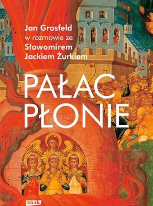 pałac płonie