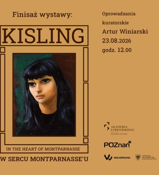 Oprowadzanie dr Artura Winiarskiego po wystawie Kisling W sercu Montparnasse’u.